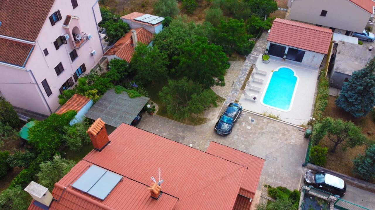 Villa Lux Nina With Six Bedrooms, Private Pool, Sauna Zadar Bagian luar foto